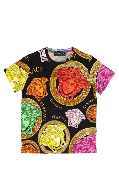 t shirt versace bambino|Boys' Designer T.